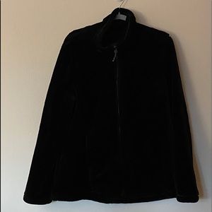 Black fuzzy jacket